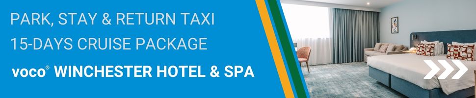 15 Day cruise and park package with Voco Winchester Hotel and Spa